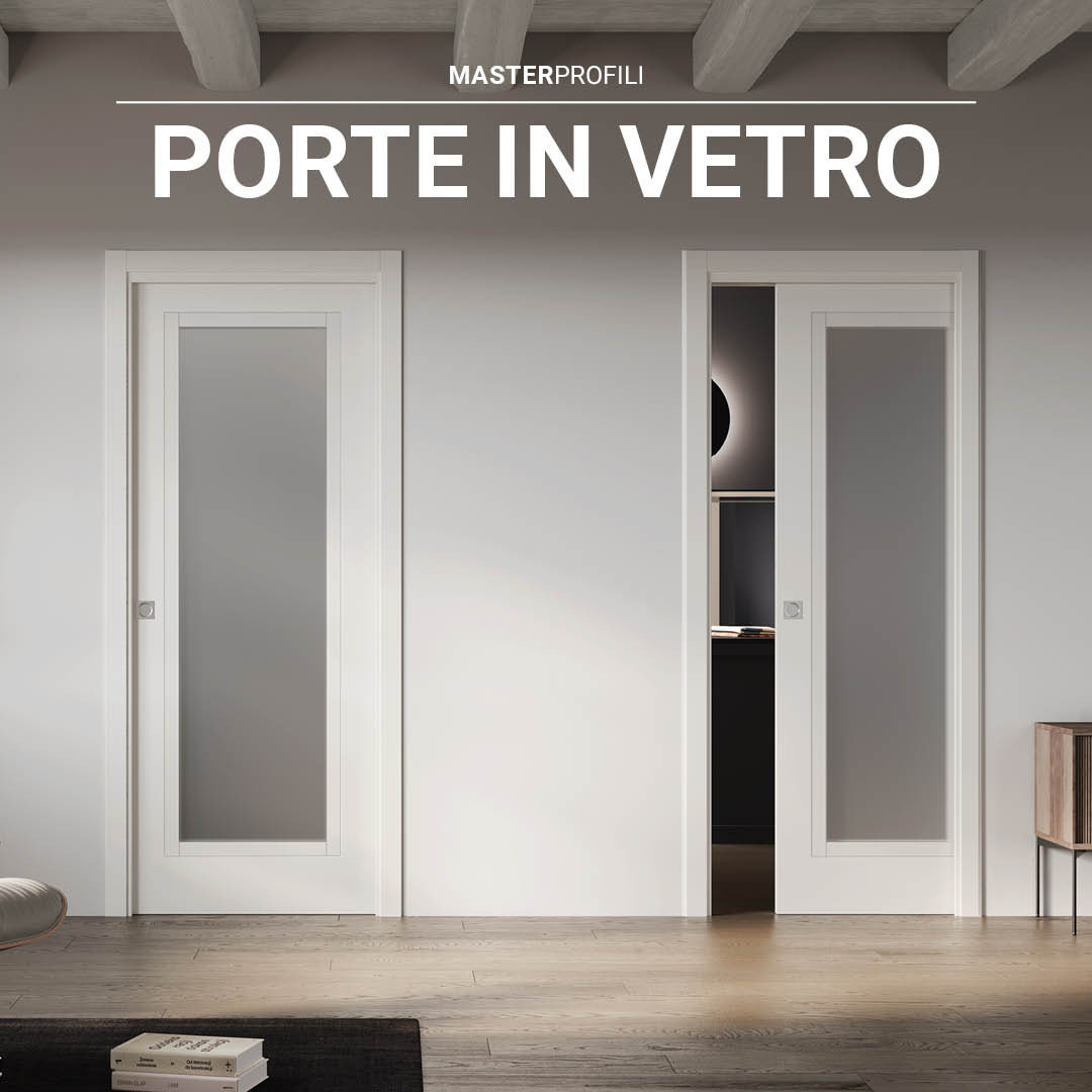 Porte in vetro Edilgreen: luce, eleganza e design per i tuoi interni