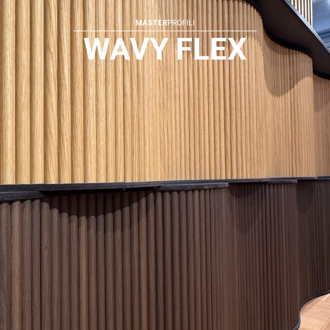 WAVY FLEX: la soluzione flessibile per superfici curve di grande impatto