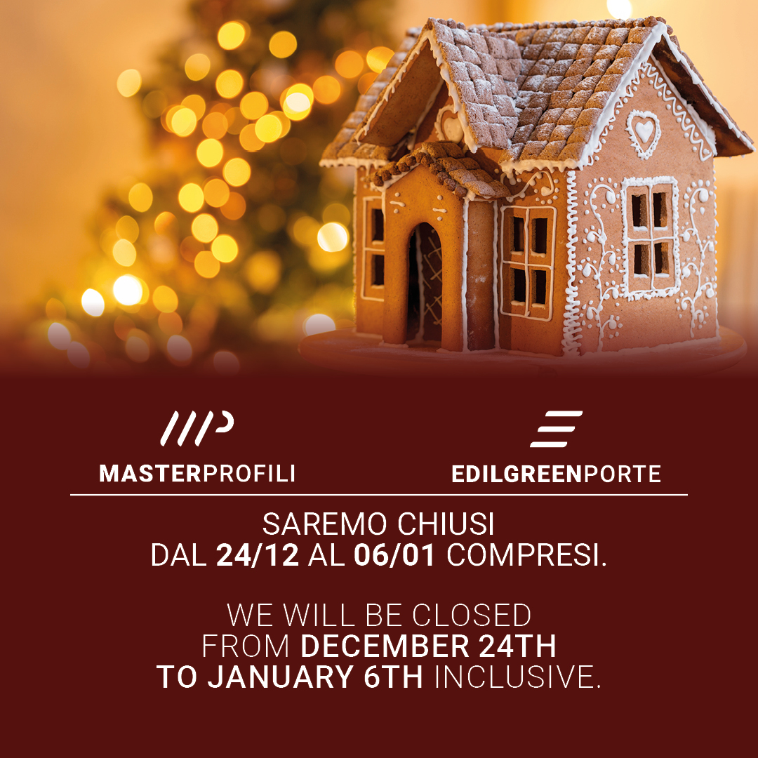 Chiusura per le feste di Natale 2025