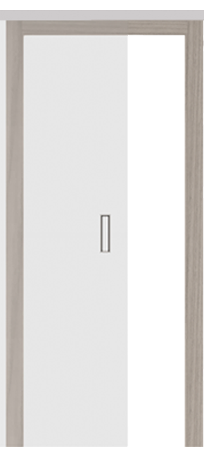 Single-leaf, Full Glass Wall Sliding Door
