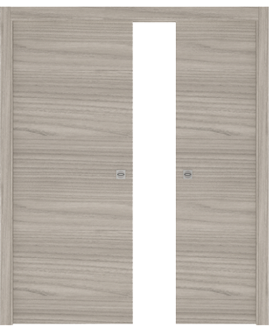 Double-leaf, Solid Pocket Sliding Door