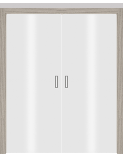 Double-leaf, Full Glass Wall Sliding Door