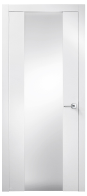 Single-leaf, Full Glass Hinged Door