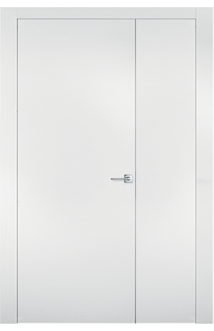 Double-leaf, Solid Hinged Door