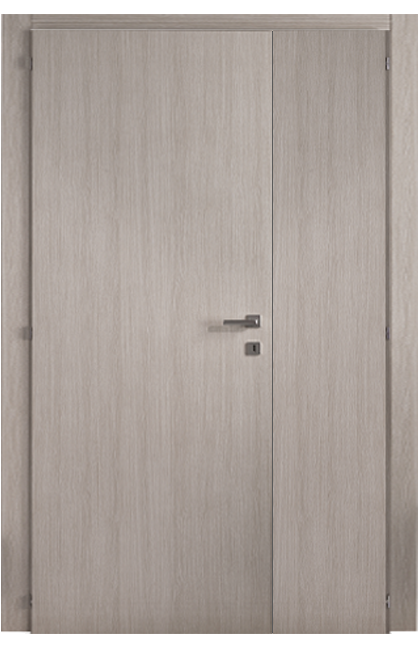 Double-leaf, Solid Hinged Door
