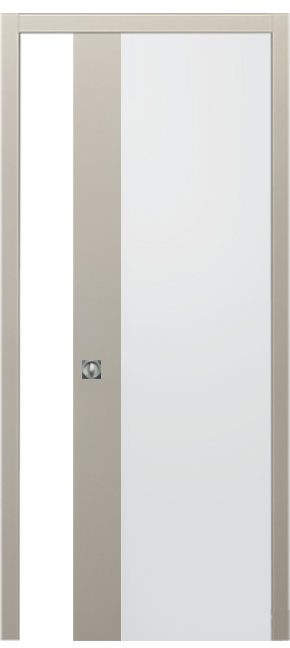 Single-leaf, Glazed Pocket Sliding Door
