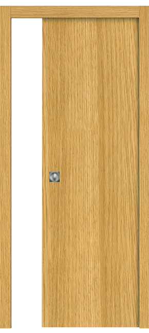 Single-leaf, Solid Pocket Sliding Door