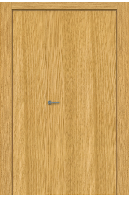 Double-leaf, Solid Hinged Door