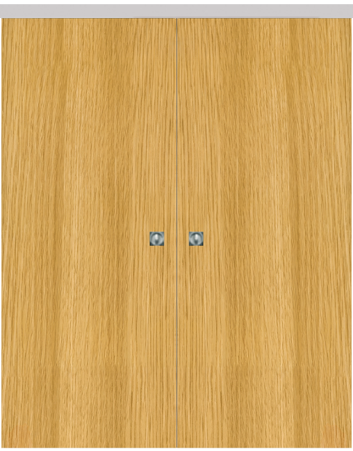 Double-leaf, Solid Wall Sliding Door